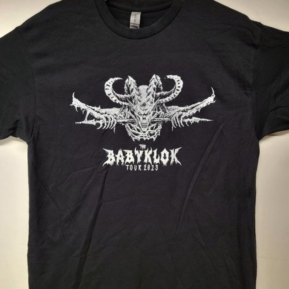 Dethklok Babyklok 2023 Tour shirt  Babymetal - Picture 1 of 4